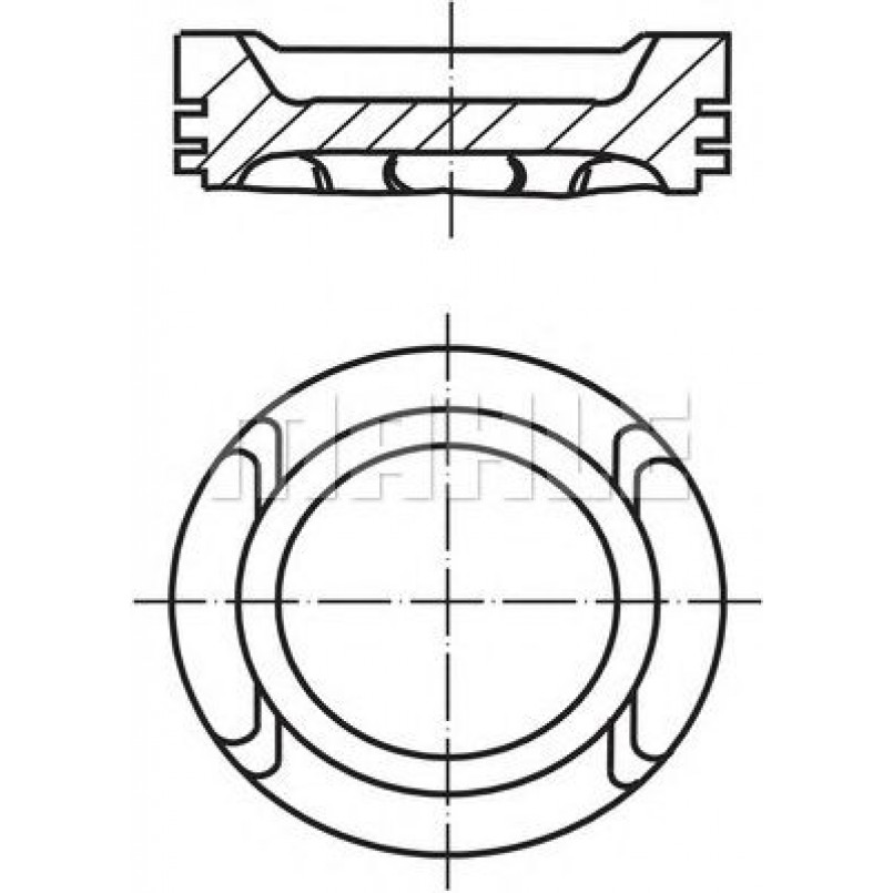 0306013 Mahle - Поршень